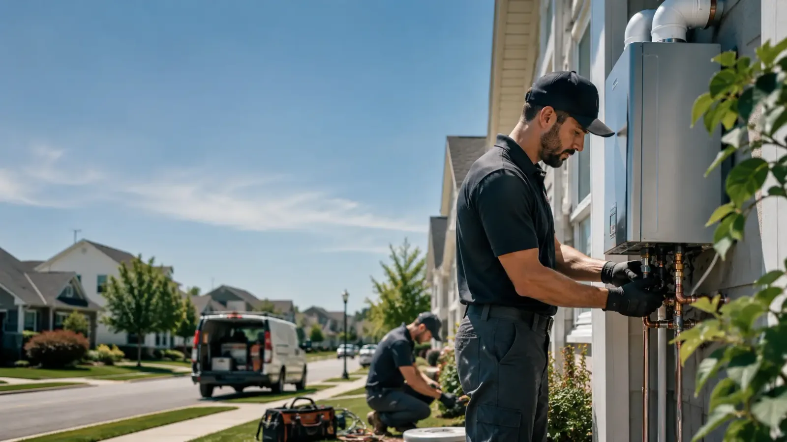 Tankless Water Heater Installation in Mount Ida, AR